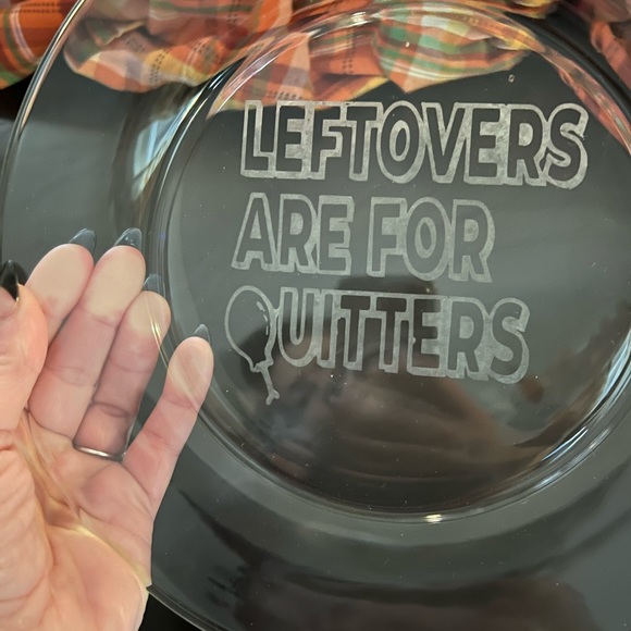 Set of 4 Brand new handmade thanksgiving plates - Picture 3 of 5